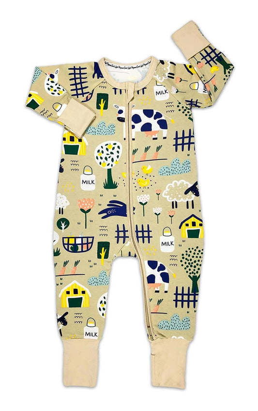 100% Cotton Bird Sleepwear - Ultra Cozy with Easy Diaper Changes