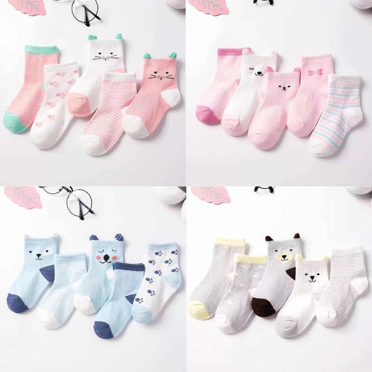 100% Organic Cotton Socks - Toddler (Unisex)