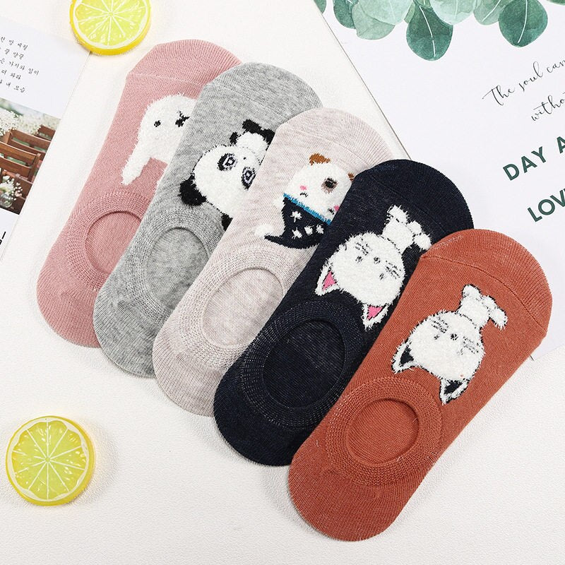 100% Organic Cotton Short Socks - Toddler Girl